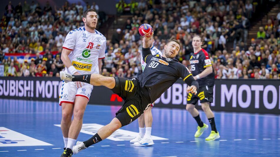 Tor-Spektakel gegen Serbien: Handballer stürmen in die Hauptrunde