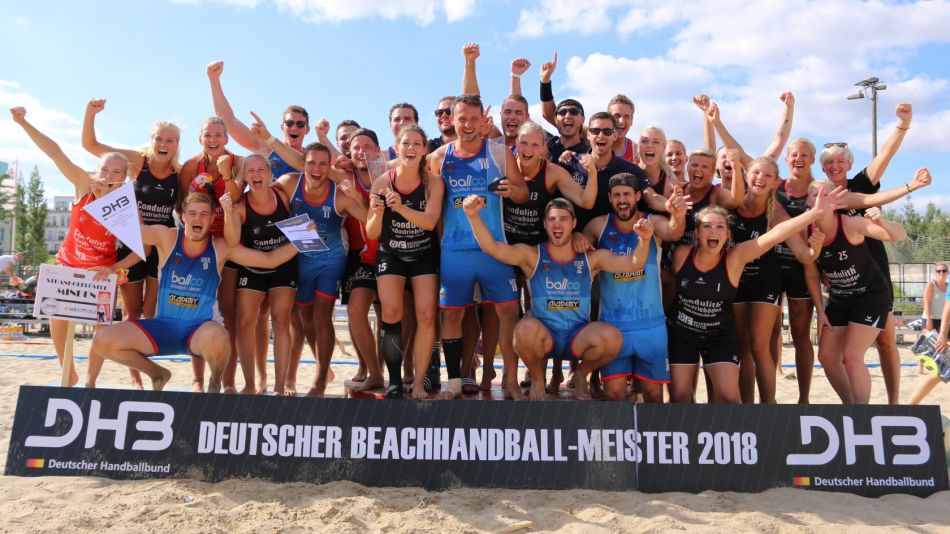 Deutsche Meisterschaften im Beachhandball in Berlin