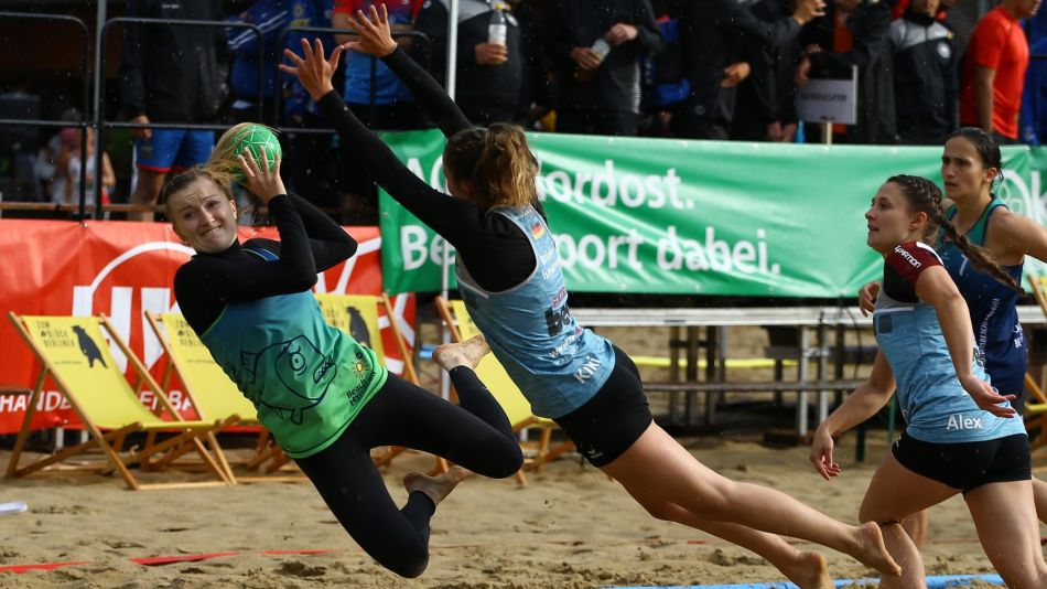 Deutsche Meisterschaften im Beachhandball gestartet