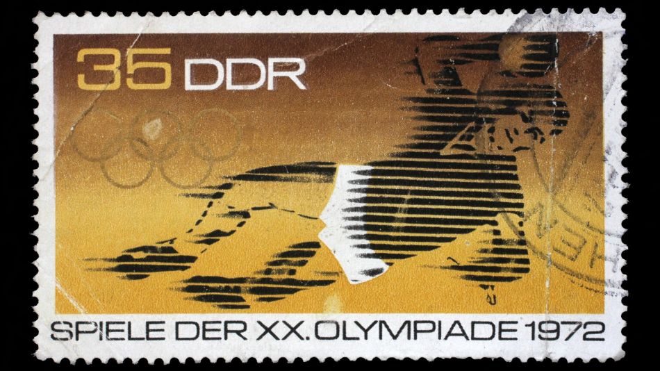 Handballer der DDR und BRD in München