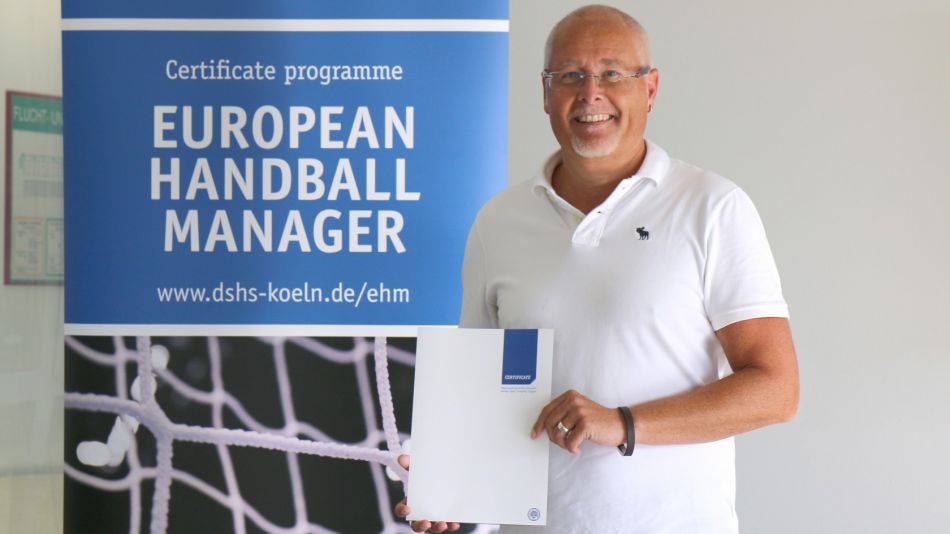 Erfolgreicher Studienabschluss zum European Handball Manager in Corona-Zeiten 