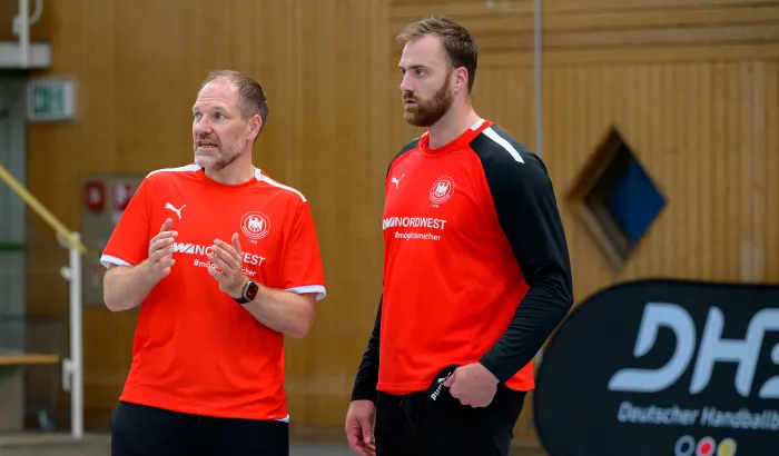 Andreas Wolff und Mattias Andersson