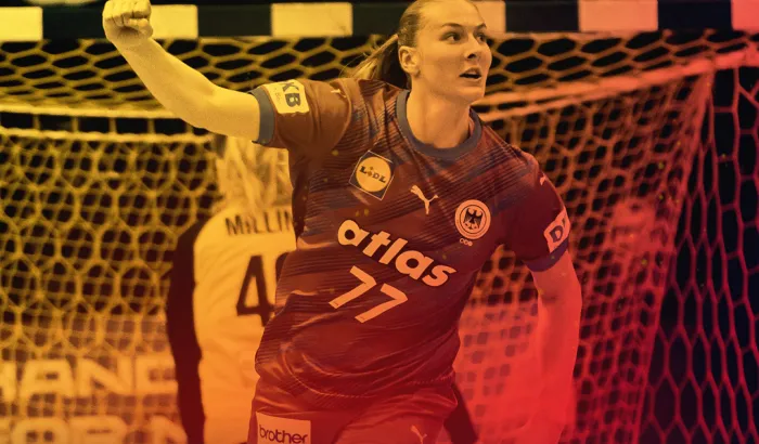 Viola Leuchter wirft aufs Tor