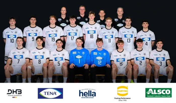 Das Mannschaftsfoto der U21m
