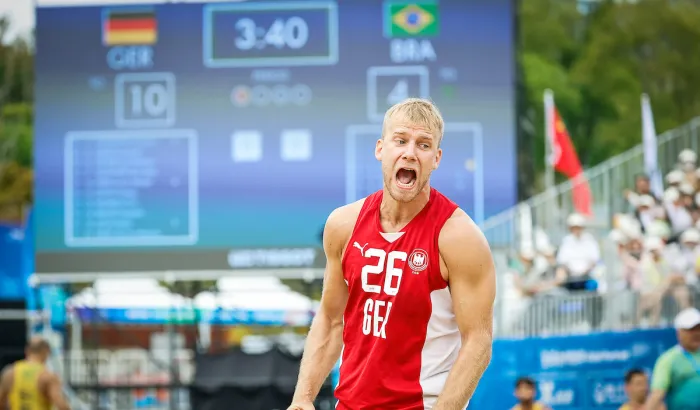 Moritz Ebert hielt den entscheidenden Siebenmeter. - Foto: kolektiff images