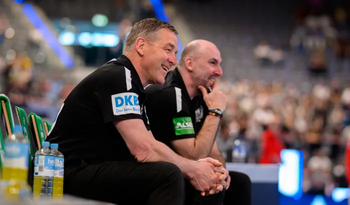 Bundestrainer Alfred Gislason. - Foto: Marco Wolf