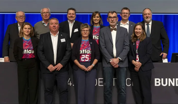 Das neue DHB-Präsidium. - Foto: Kenny Beele