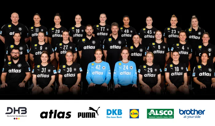 Mannschaftsbild der Frauen