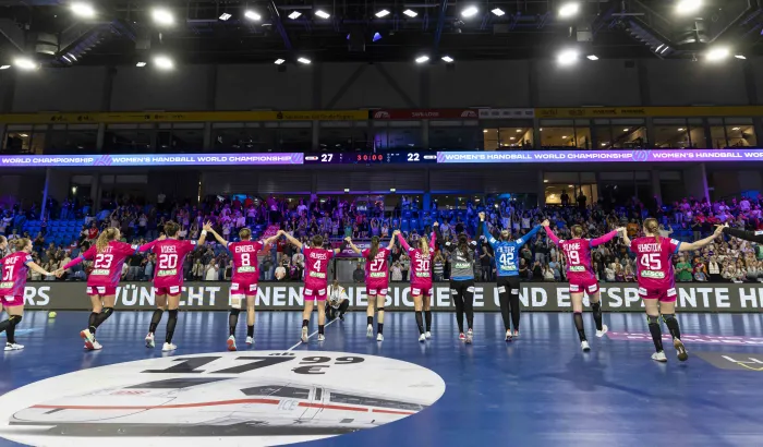 Die Nationalmannschaft begeisterte bei der WM und war der perfekte Botschafter der Bewegung "Hands up for more"