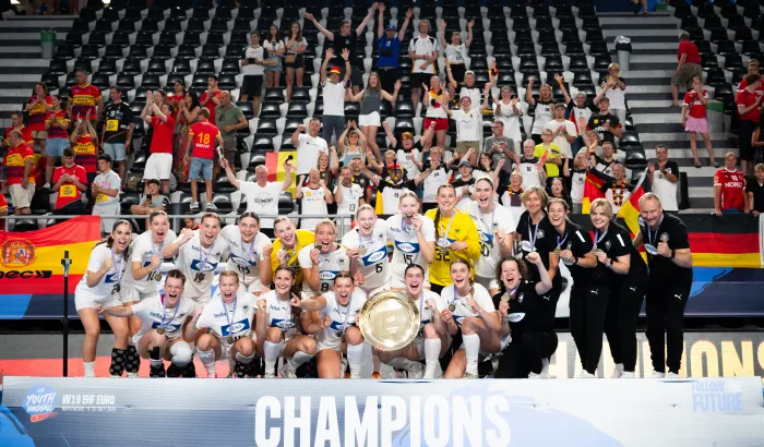 Die U19-Nationalmannschaft holte 2025 EM-Gold. - Foto: Vuk Raicevic