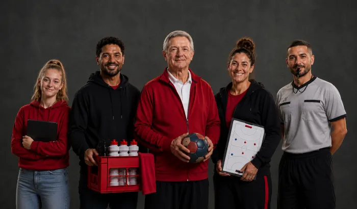 Mit der Aktion "Unsere Handballhelden" wird das ehrenamtliche Engagement ins Rampenlicht gerückt.