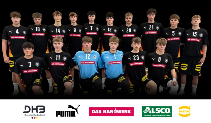Das Mannschaftsbild der U17m