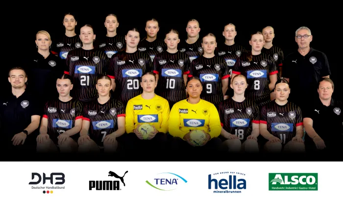 Das Mannschaftbild der U17w