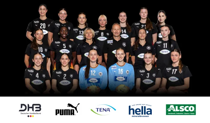 Das Mannschaftbild der U20w