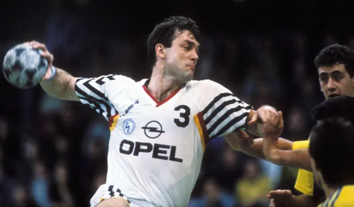 Frank-Michael Wahl 1991 in Aktion. - Foto: imago/Sven Simon