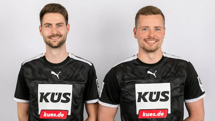 Schiedsrichter Kittel und Scharfe im Portrait