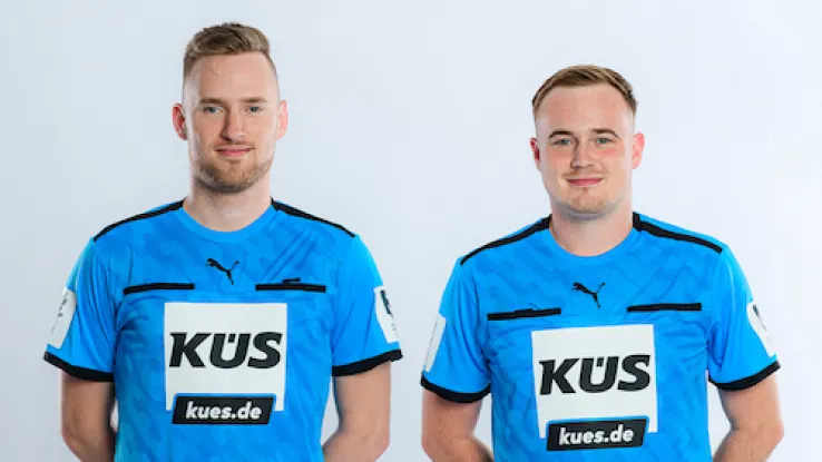Schiedsrichter Michel und Rose im Portrait
