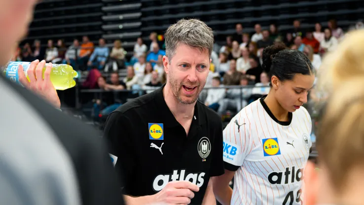Markus Gaugisch beim Coachen