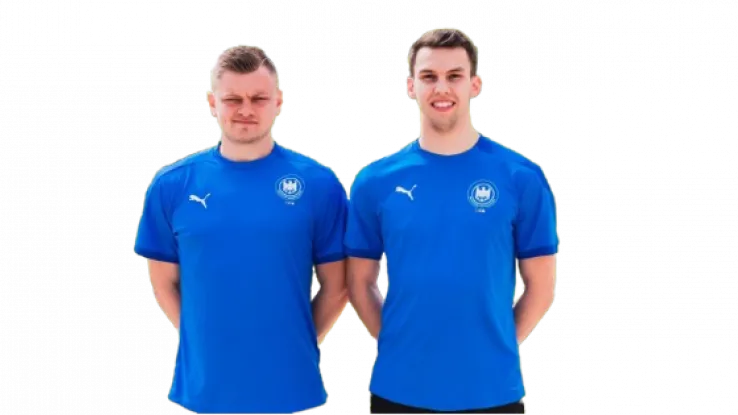 Das Schiedsrichter Duo Gimmler und Rips