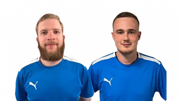 Das Schiedsrichter Duo Obenauf und Michel