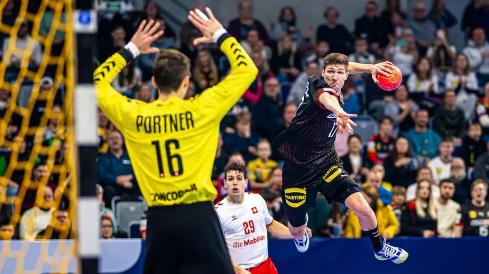 EHF EURO Qualifiers 2024 Deutschland vs. Schweiz Mannheim