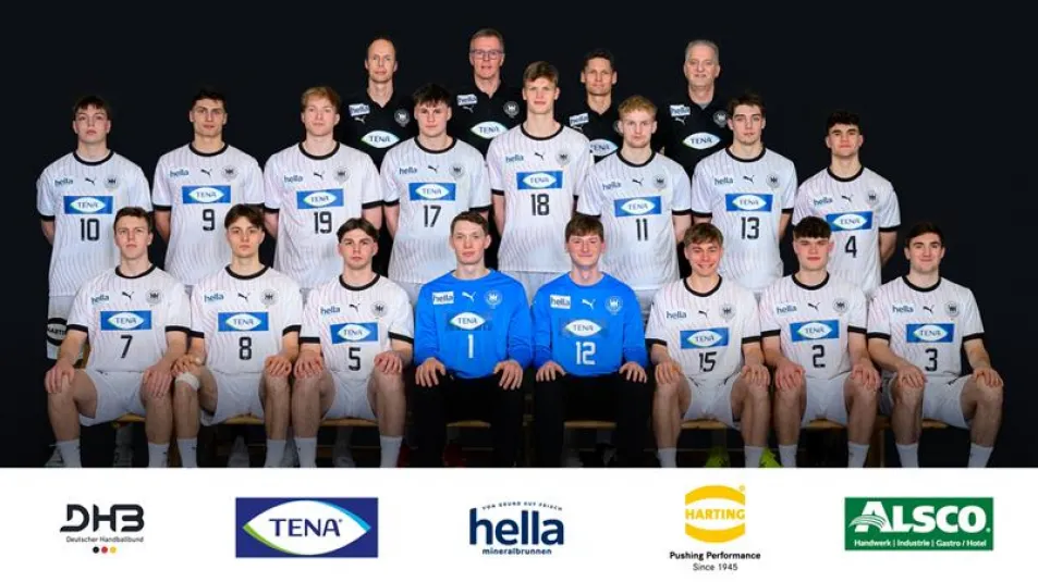 Das Mannschaftsfoto der U21m