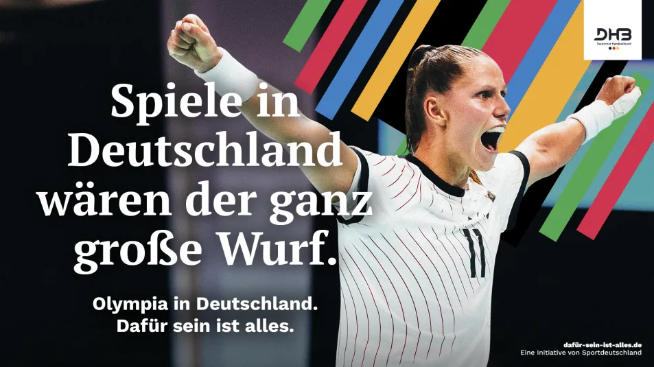 Der Deutsche Handballbund unterstützt eine Olympia-Bewerbung. 