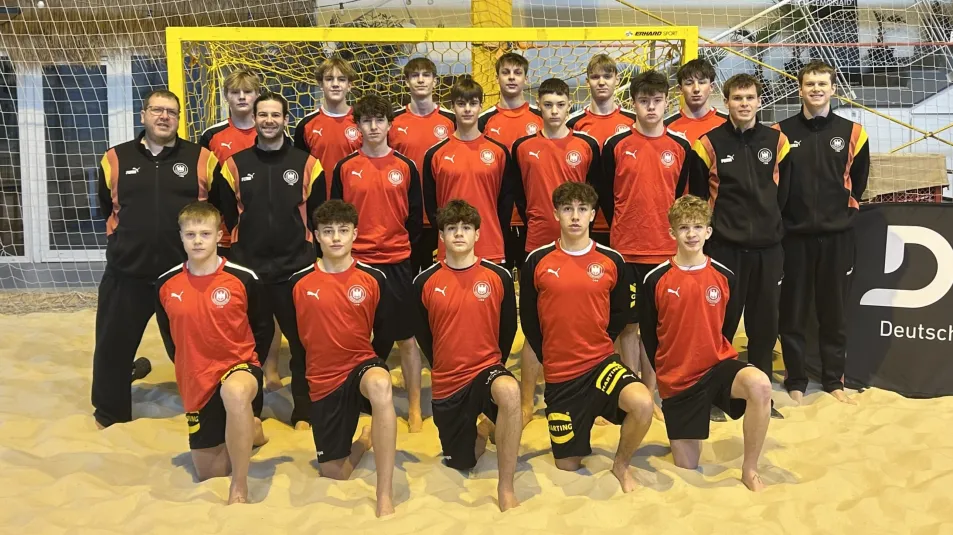 mU16 Beachhandball Nationalmannschaft Jhg. 2010/11