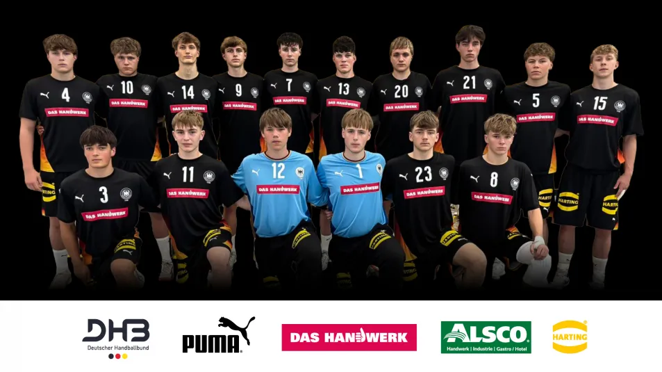 Das Mannschaftsbild der U17m
