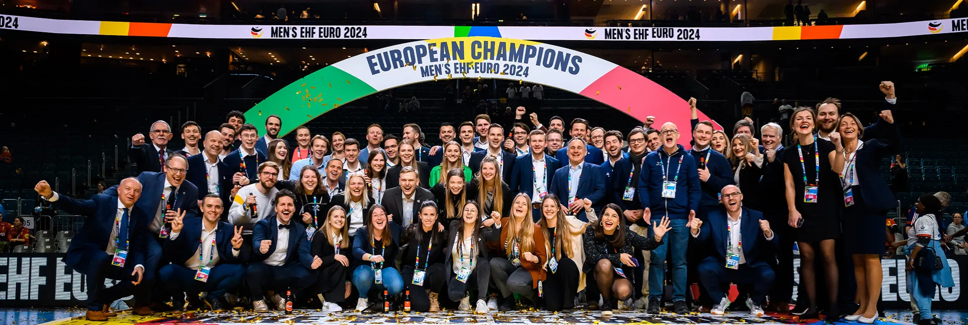 Die Mitarbeiter des DHB bei der EURO2024