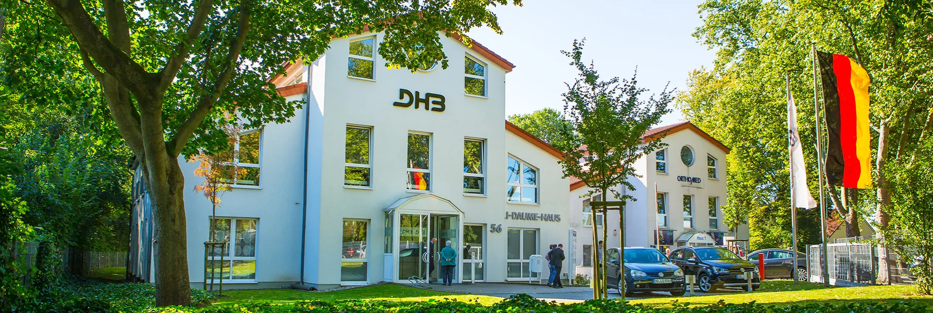 Die Geschäftsstelle des DHB