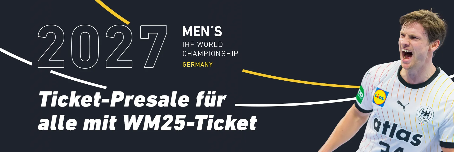 Der Header zum Ticket-Presale