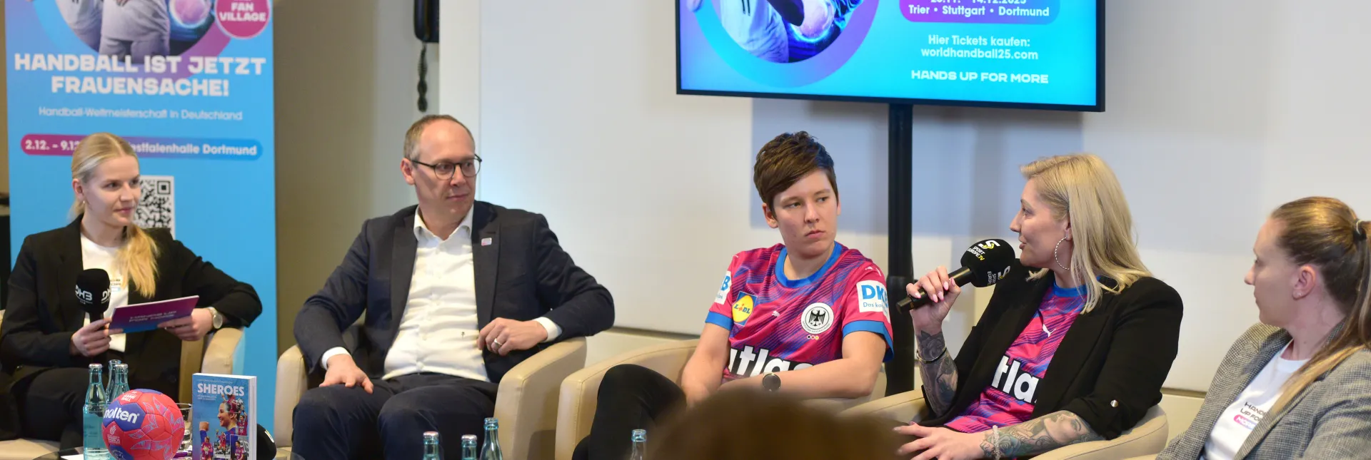 Talkrunde zur Kaderbekanntgabe 