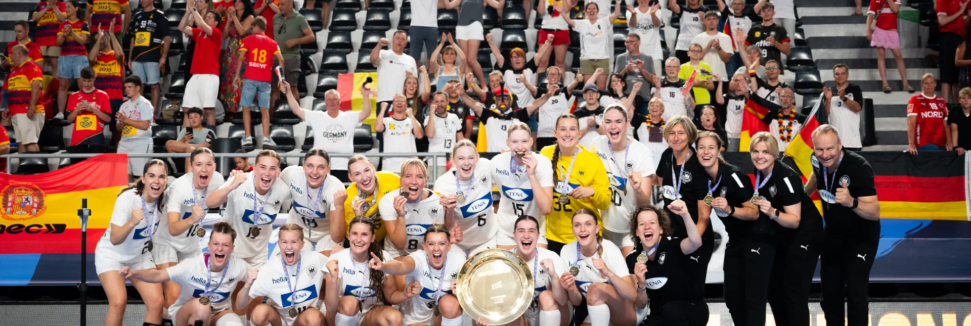 Die U19-Nationalmannschaft holte 2025 EM-Gold. - Foto: Vuk Raicevic