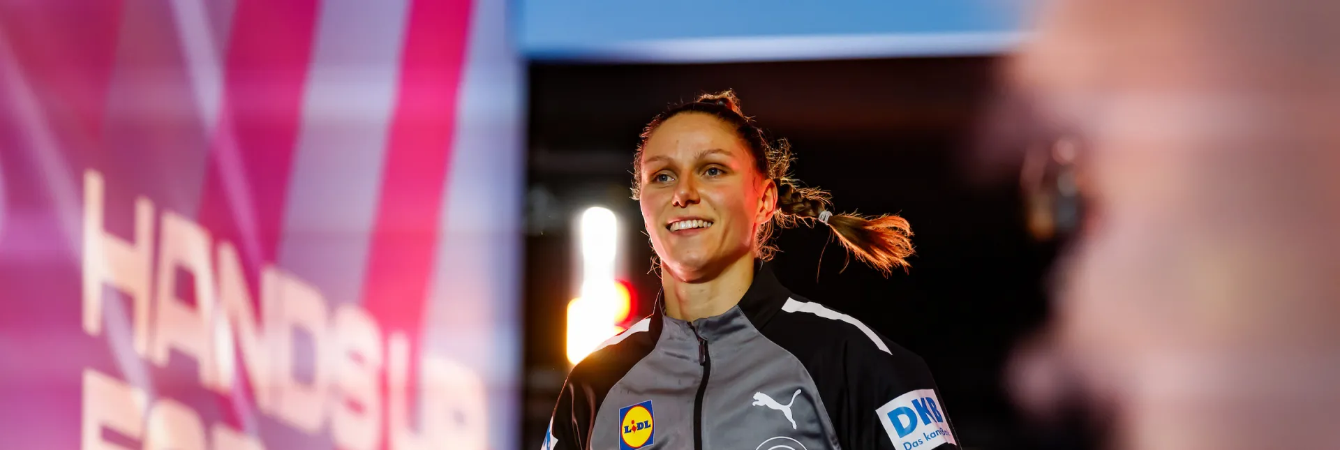 Xenia Smits läuft ein