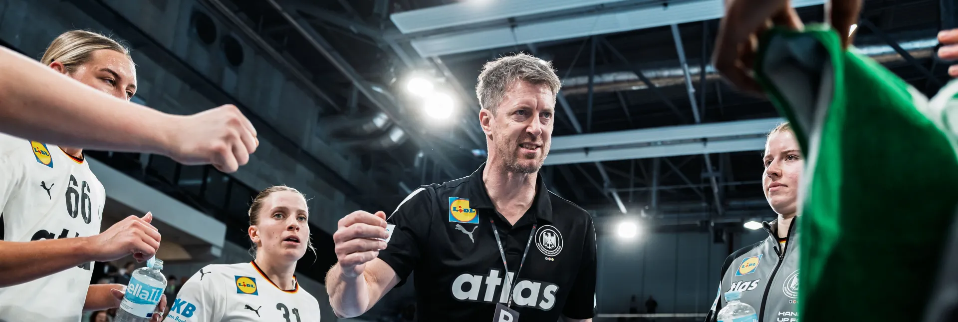 Markus Gaugisch beim Coachen