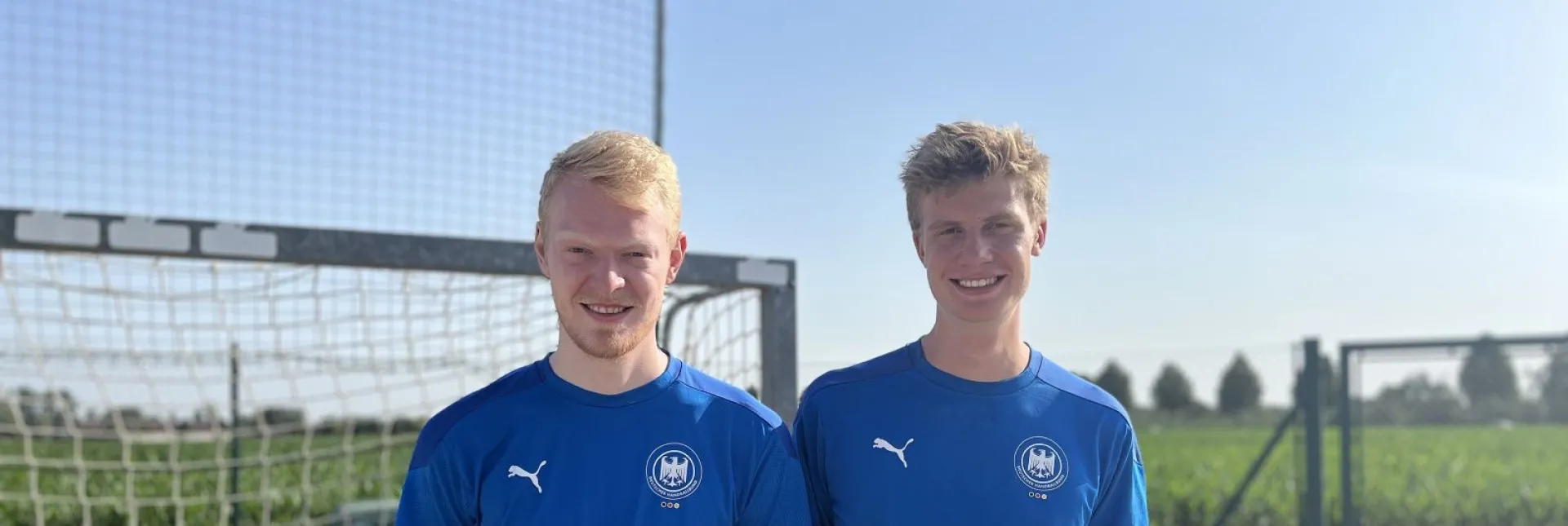Bjarne Deiters und Jesper Stumpfe. - Foto: DHB