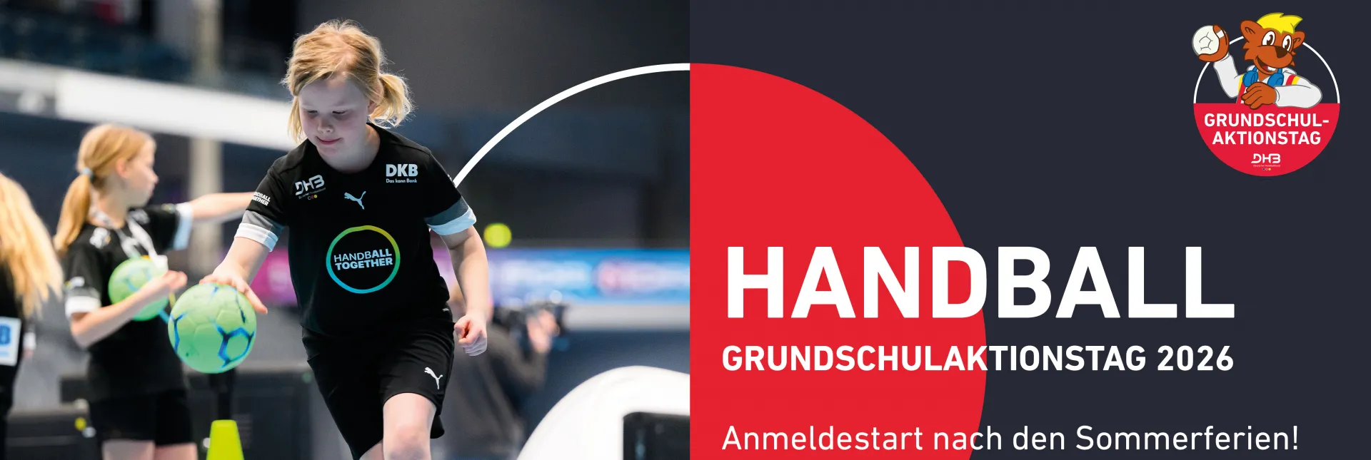 Nach den Sommerferien können sich Vereine für den Handball-Grundschulaktionstag anmelden