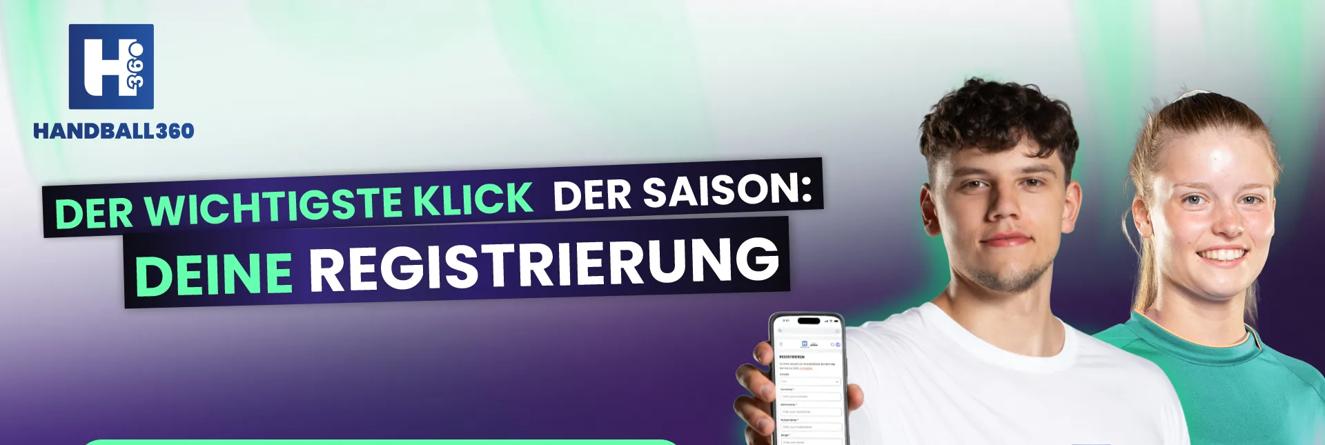 Handball360: So funktioniert die Registrierung von Minderjährigen