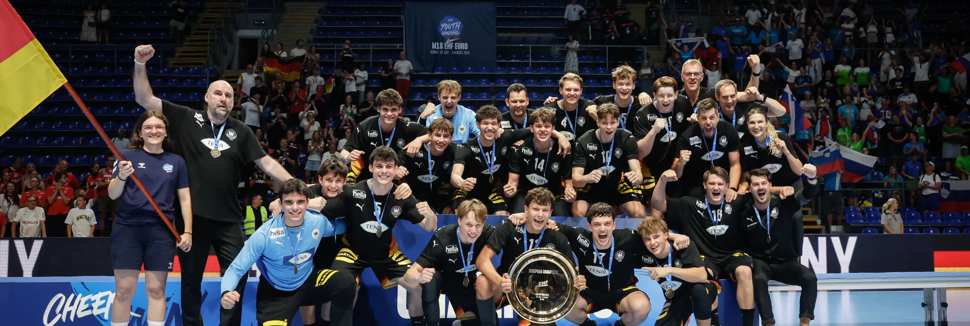 Gold für die U18m in Serbien. - Foto: kolektiff