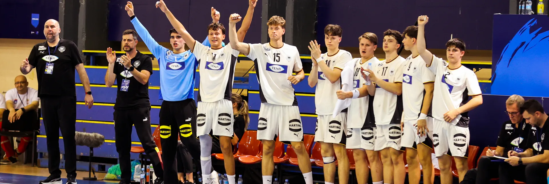 Das Team von Bundestrainer Erik Wudtke bleibt damit weiterhin ungeschlagen bei der EHF EURO 2026. - Foto: Dusan Sandic