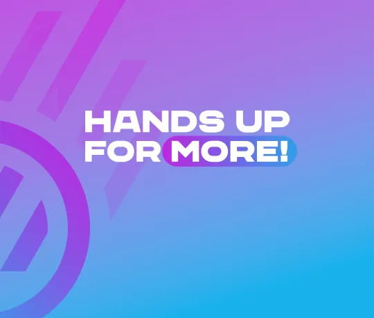 Hands up for more WM2025 Kampagne