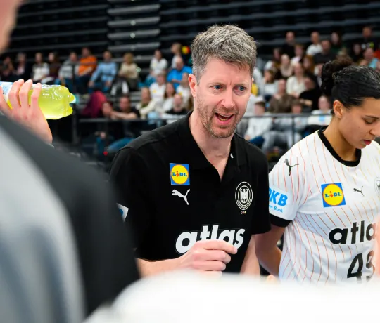 Markus Gaugisch beim Coachen