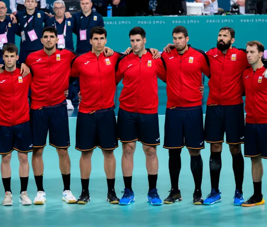 Man kennt sich: Die spanische Nationalmannschaft. - Foto: Marco Wolf