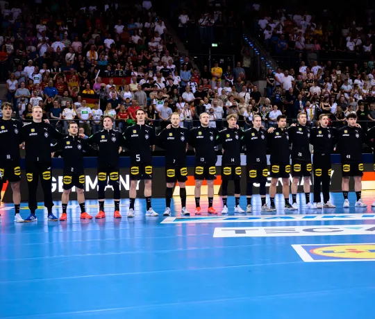 Die Männer-Nationalmannschaft. - Foto: Marco Wolf