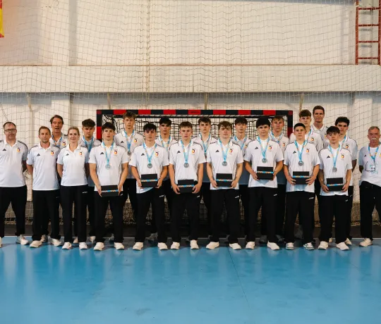 Silber für die U17m beim EYOF. - Foto: Team Deutschland