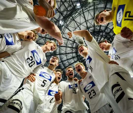 U19-Weltmeister testen gegen Ungarn. Foto: Anze Malovrh