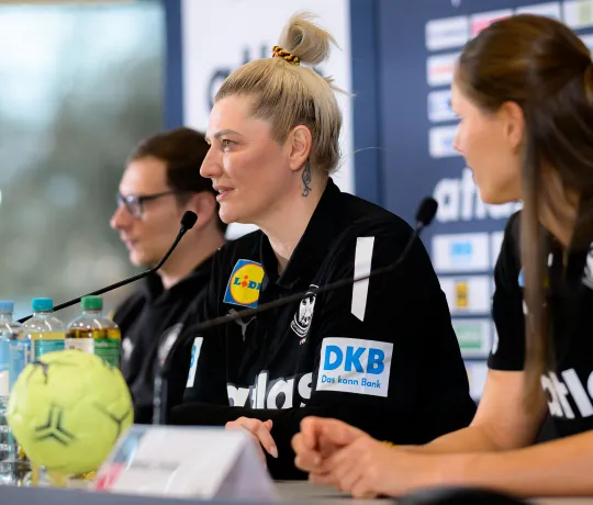 Medientermin vor dem Viertelfinale