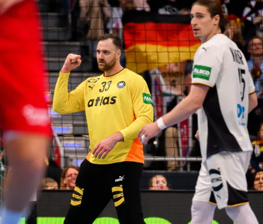 Andreas Wolff zeigte ein starkes Spiel. - Foto: Marco Wolf