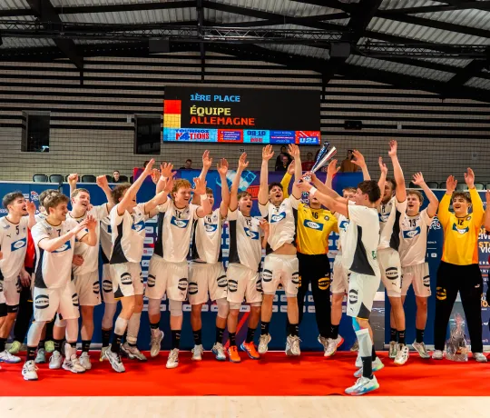 Die deutsche U20-Nationalmannschaft gewinnt das Turnier in Angers